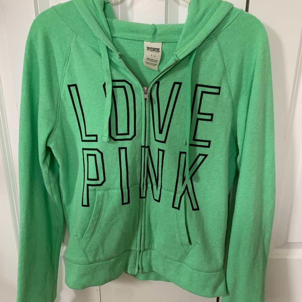 PINK Hoodie Zip-Up